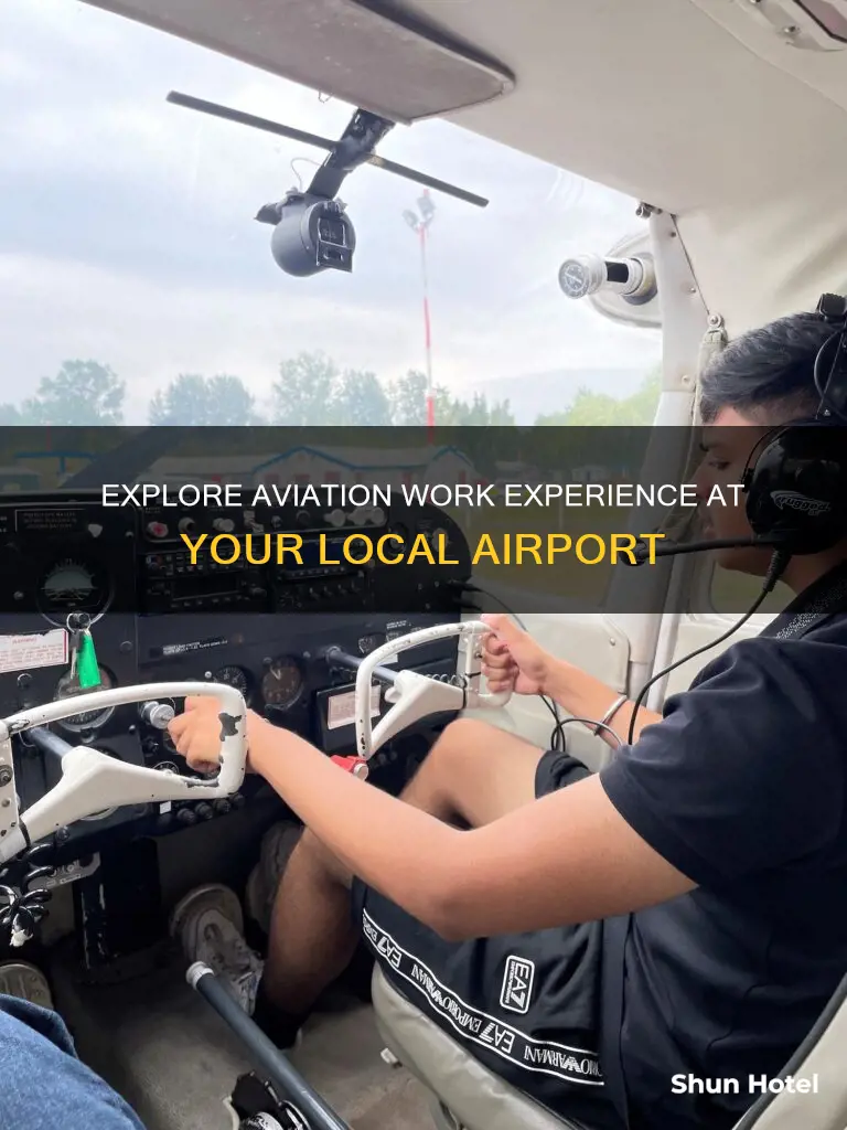 can you do work experience at an airport