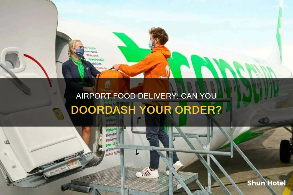 can you doordash to an airport