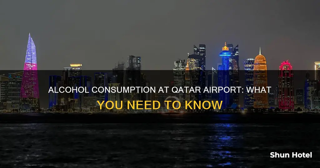 can you drink alcohol in qatar airport