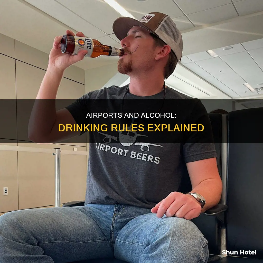 can you drink at airport