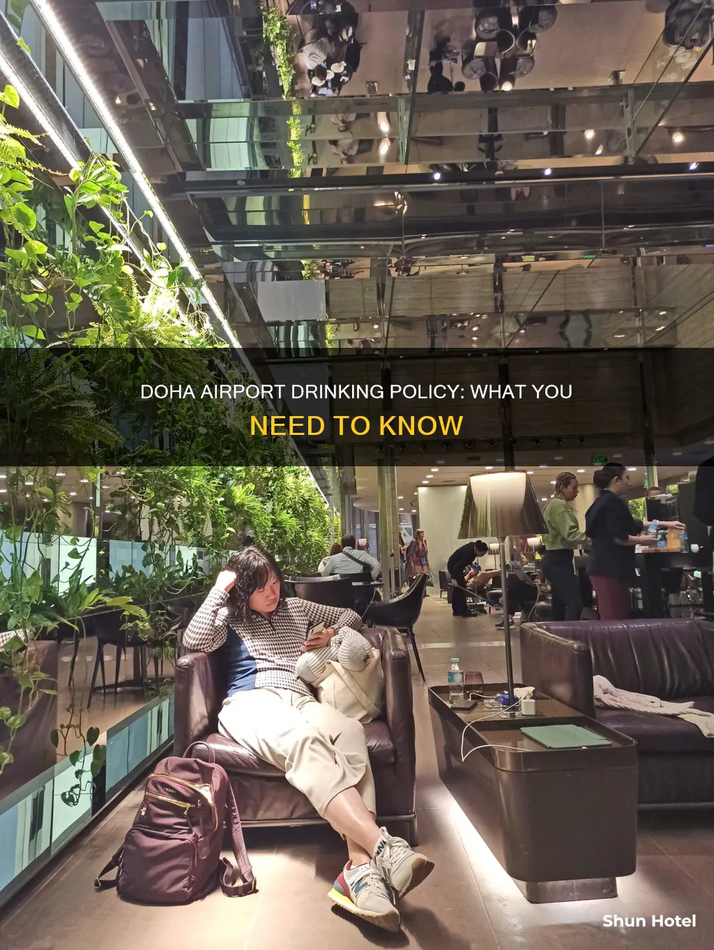 can you drink at doha airport