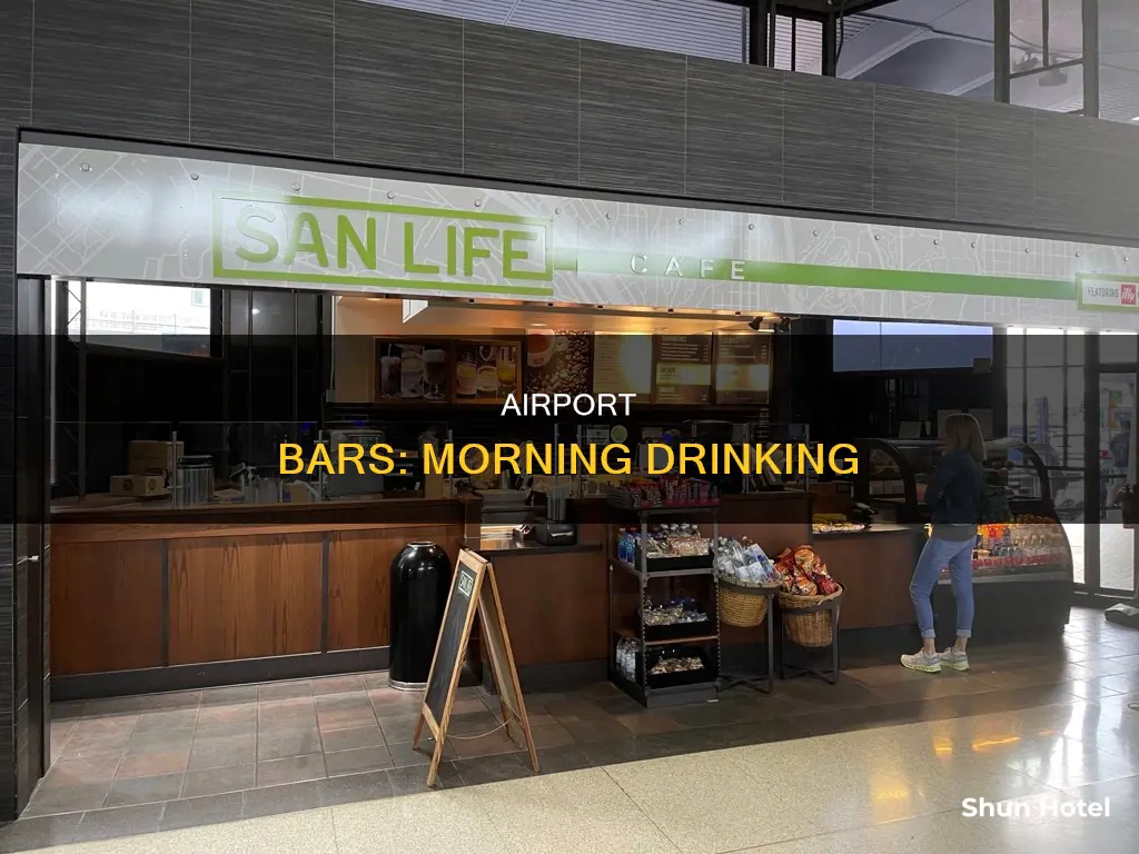 can you drink in bar in airport in morning
