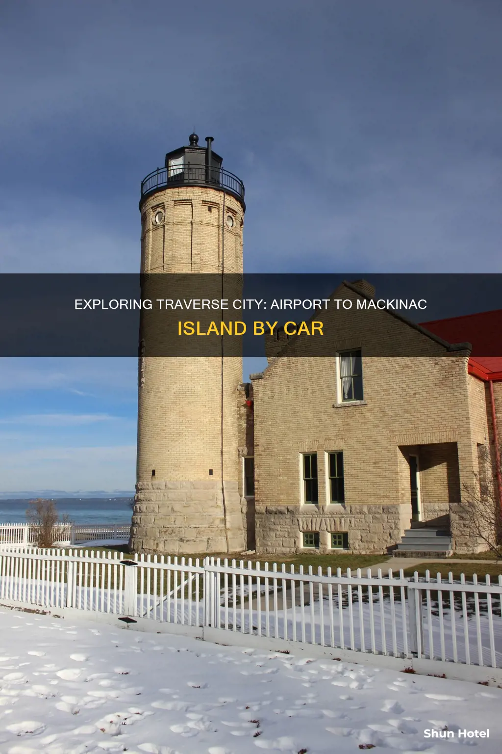 can you drive from traverse city airport to mackinac island