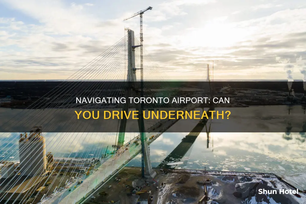 can you drive underneath o tario international airport