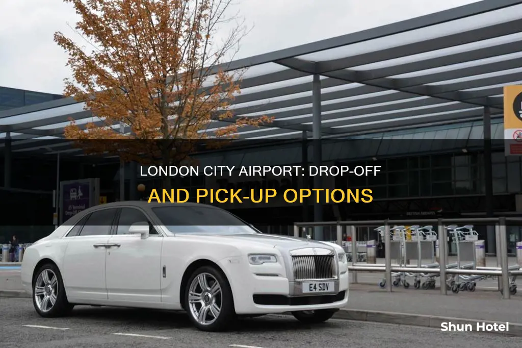 can you drop off at london city airport