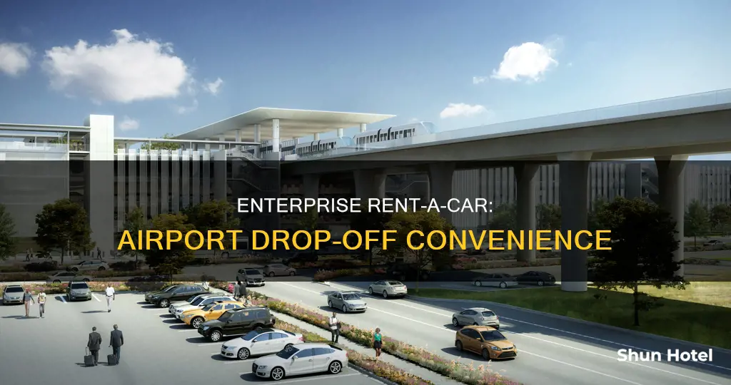 can you drop off enterprise rent cars at airport