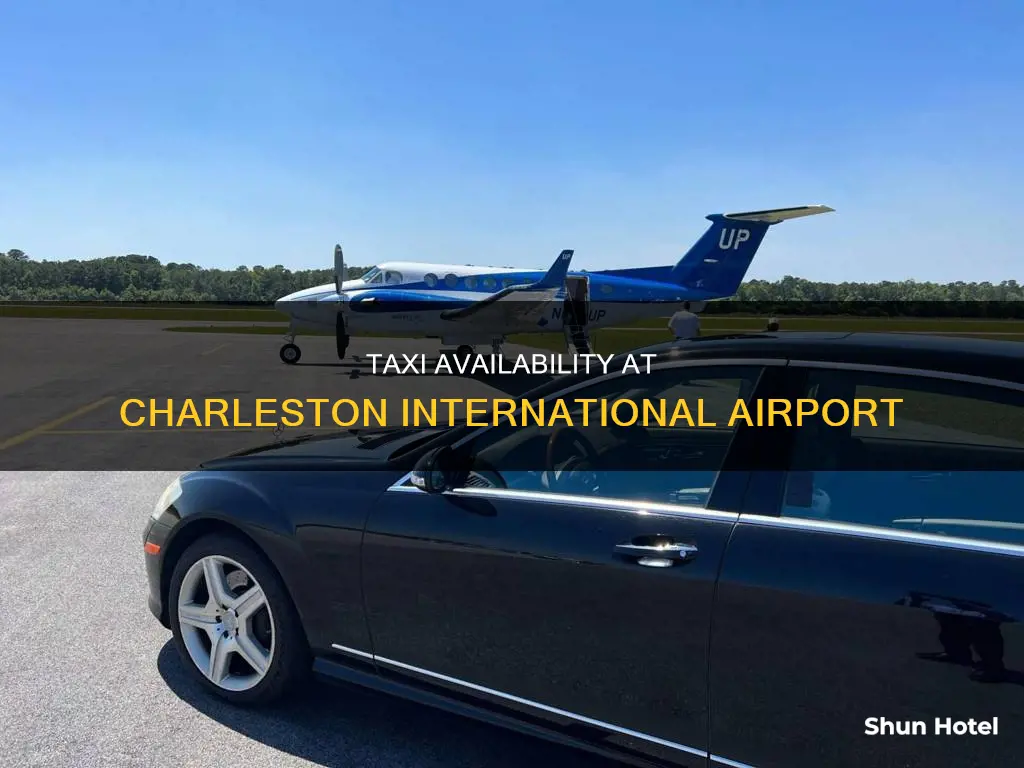 can you easily find a taxi at charleston international airport