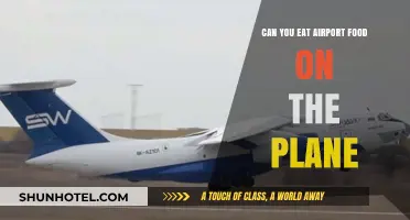 Airport Food: Eating on the Plane