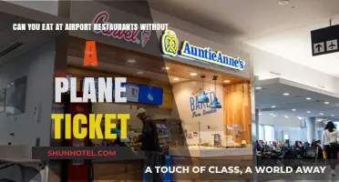 Explore Airport Dining: No Ticket, No Problem!