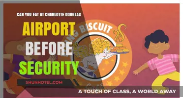 Dining Options at Charlotte Douglas: Pre-Security Eats