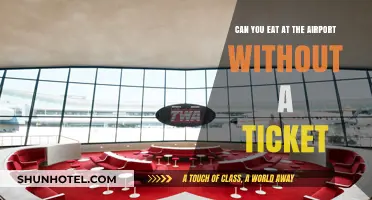 Dining at Airports: Ticketless Entry to Eateries