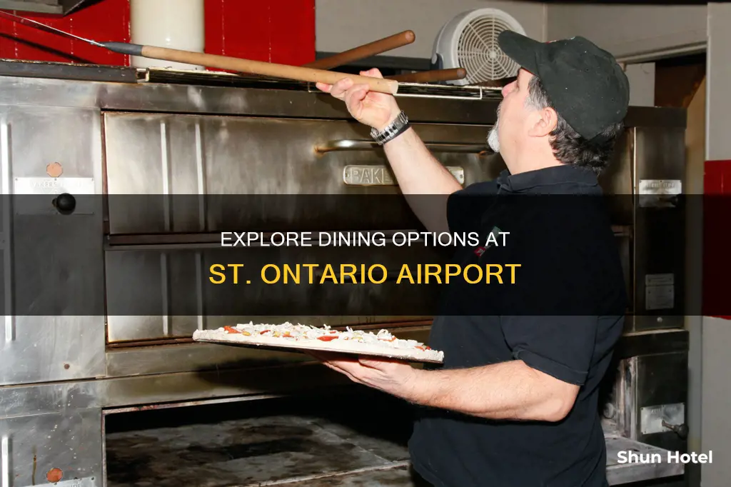 can you eat st ontario airport