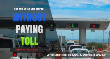 How to Avoid Tolls When Going to DFW Airport