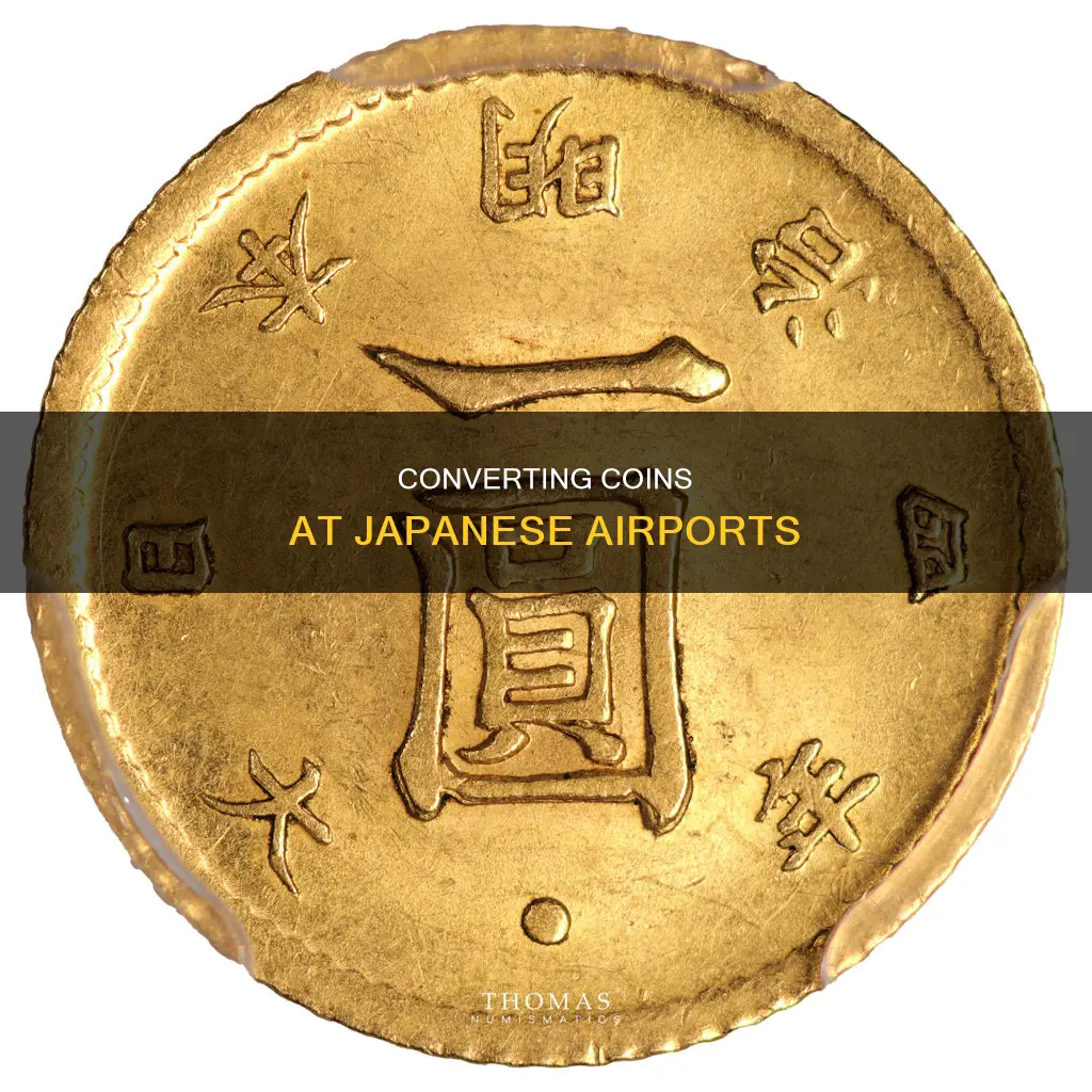 can you exchange coins at japan airport