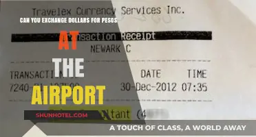 Exchanging Dollars for Pesos: Airport Options