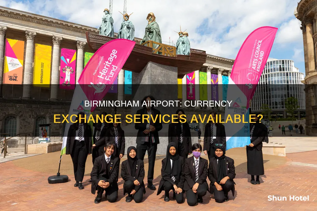 can you exchange money at birmingham airport