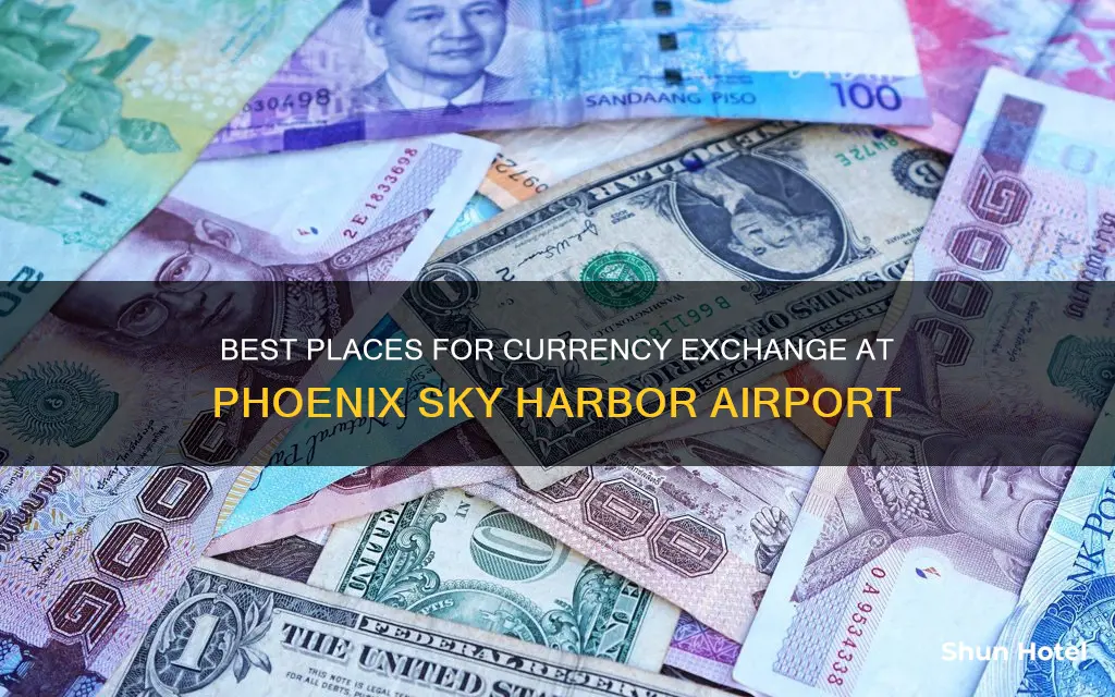 can you exchange money in phoenix sky harbor airport