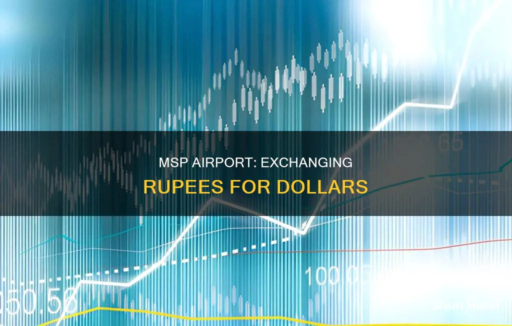 can you exchange rupees to dollars at msp airport
