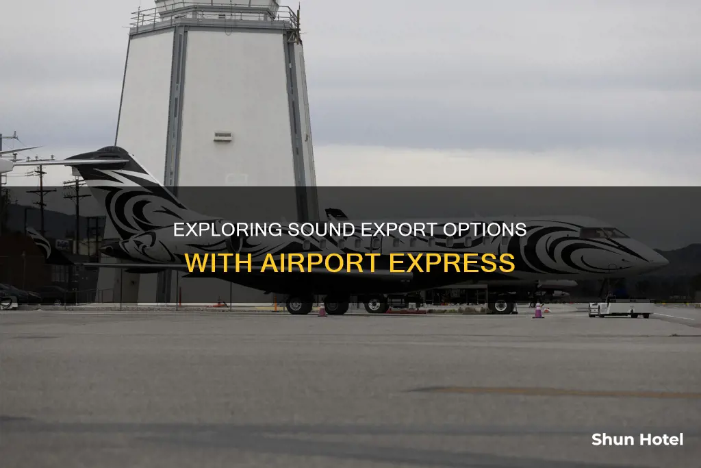 can you export sound to more than one airport express