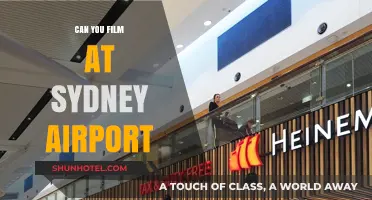 Sydney Airport Filming Rules and Regulations