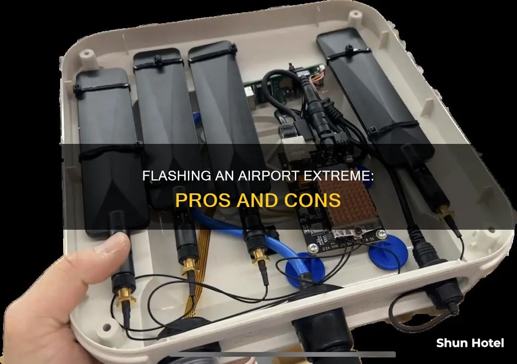 can you flash an airport extreme router