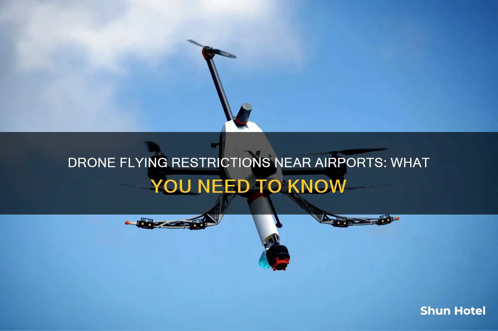 can you fly a drone near airport