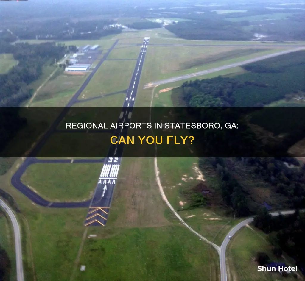 can you fly at regional airports in statesboro ga