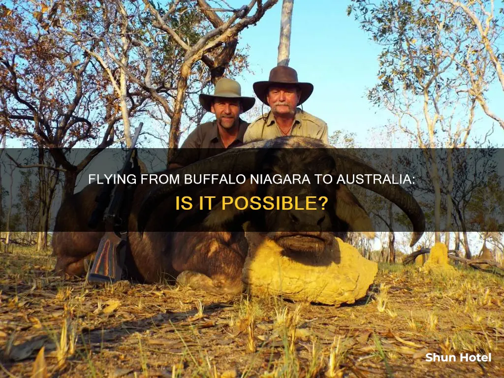 can you fly from buffalo niagara international airport to australia