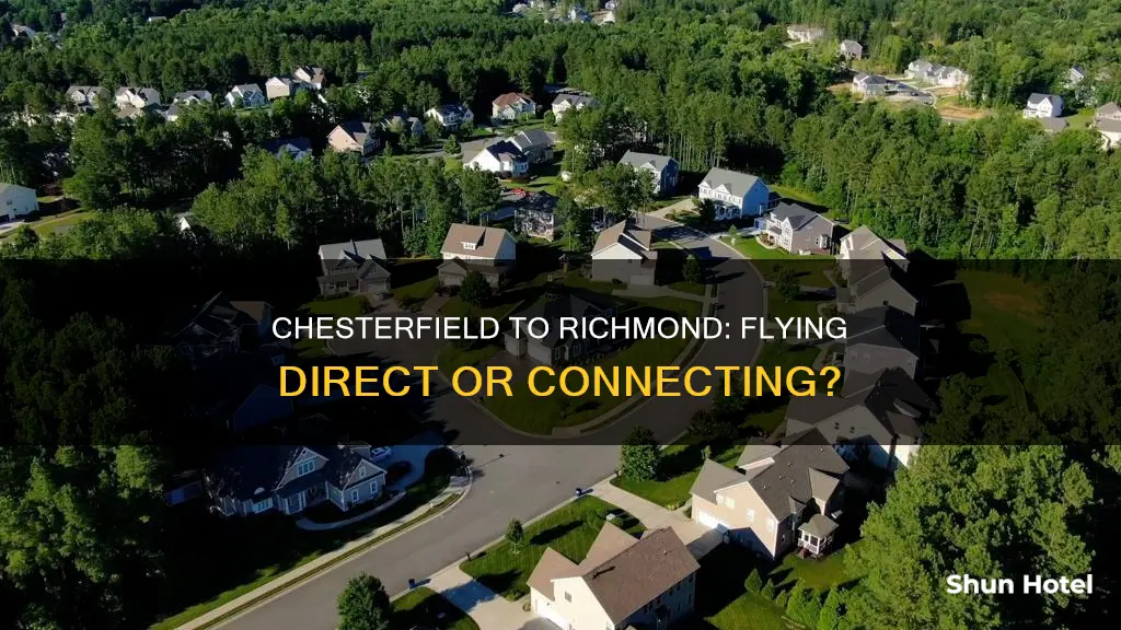 can you fly from chesterfield county airport to richmond airport