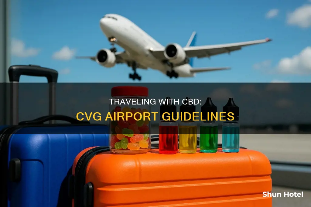 can you fly from cvg airport with cbd