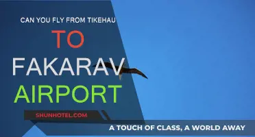 Travel from Tikehau to Fakarava: Can You Fly?
