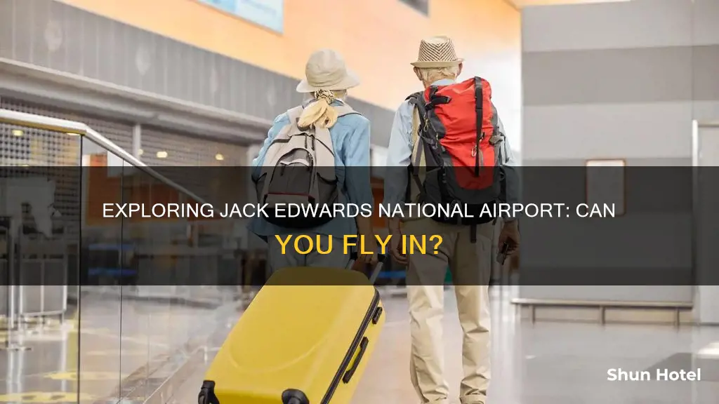 can you fly into jack edwards national airport