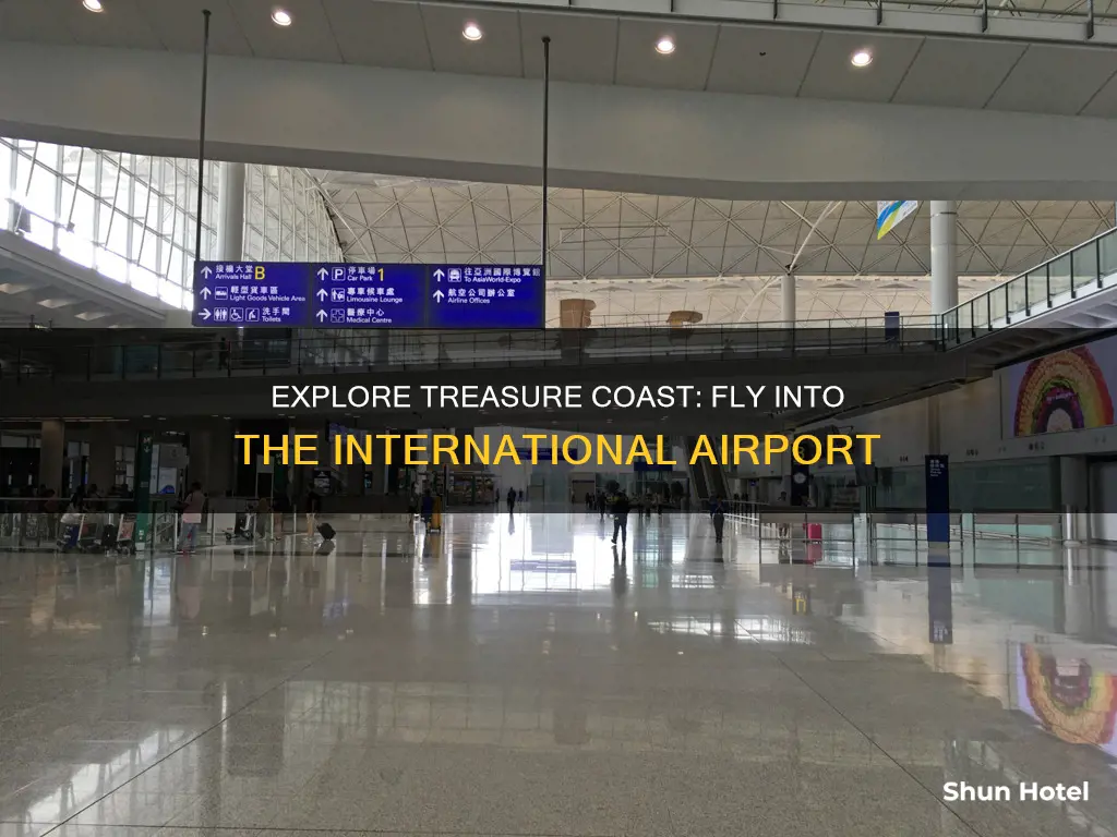 can you fly into treasure coast international airport