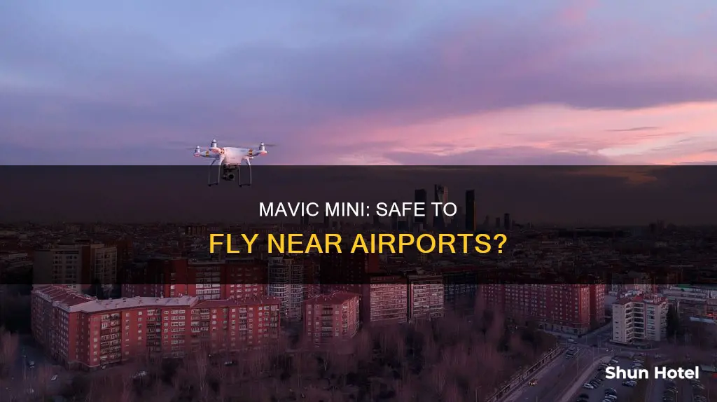 can you fly mavic mini near airport