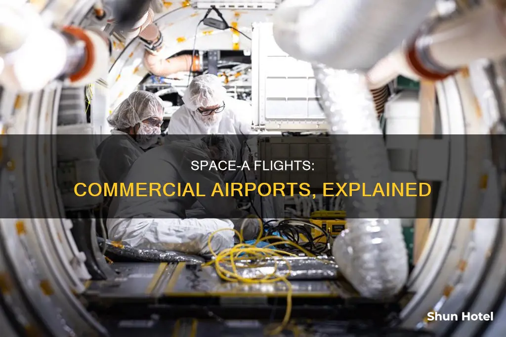 can you fly space a to a commercial airport