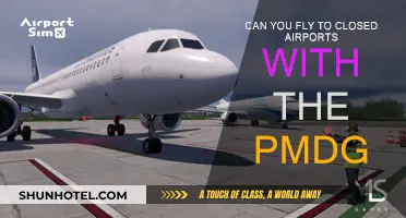 Flying to Closed Airports: PMDG's Unique Ability