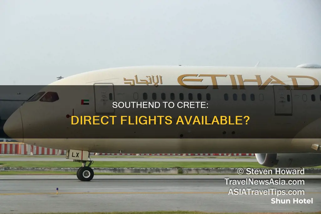 can you fly to crete from southend airport