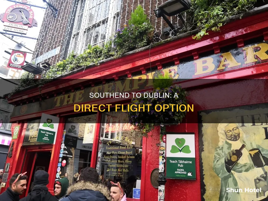 can you fly to dublin from southend airport