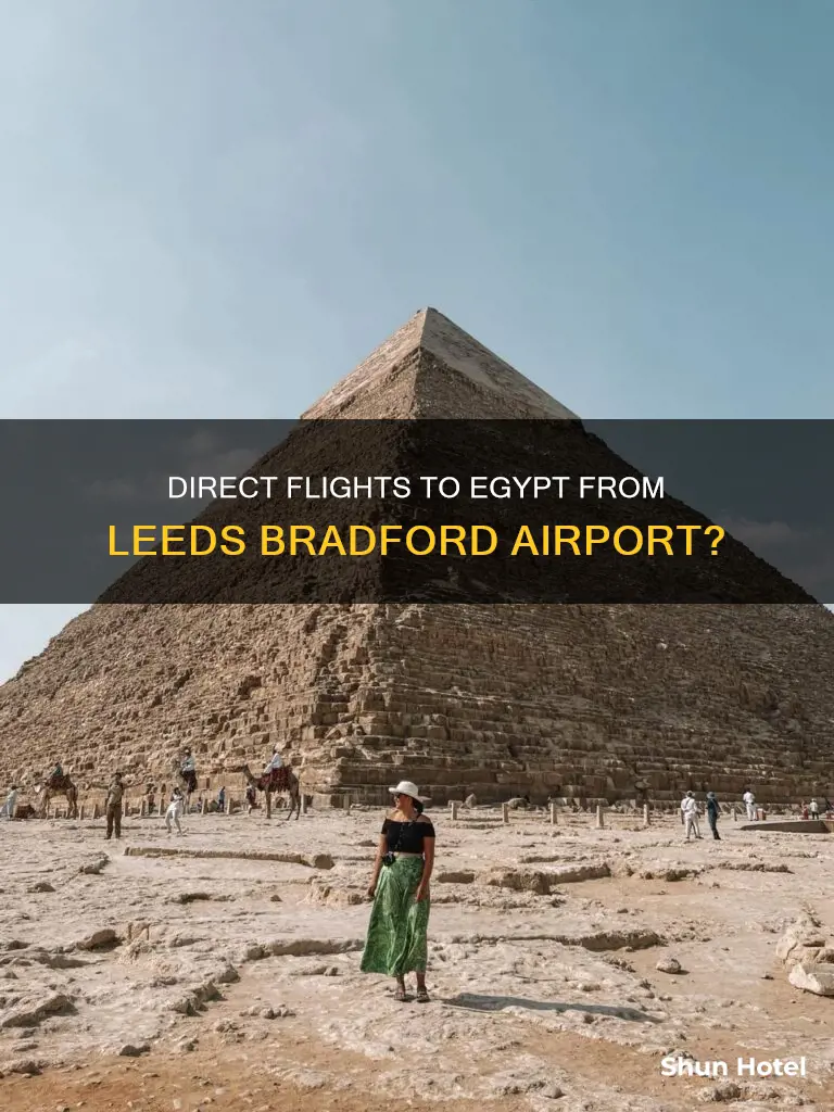 can you fly to egypt from leeds bradford airport