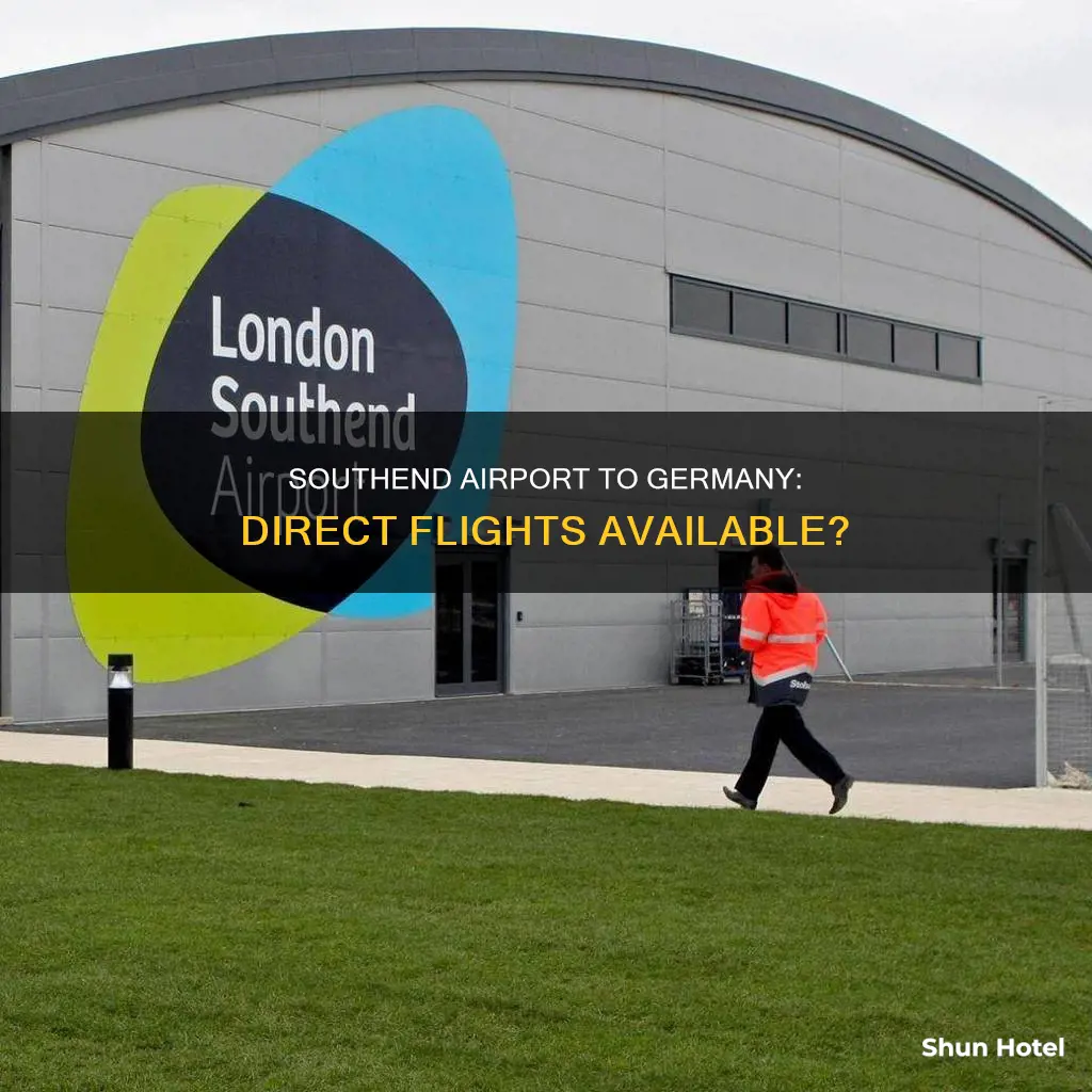 can you fly to germany from southend airport