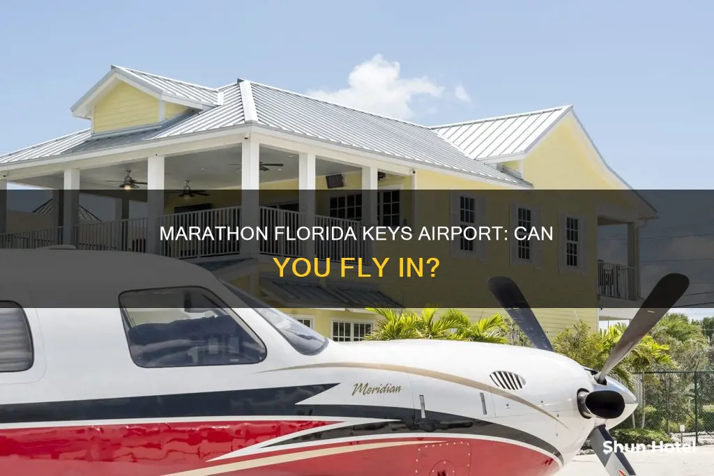 can you fly to marathon florida keys airport