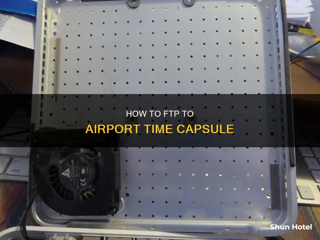 can you ftp to airport time capsule