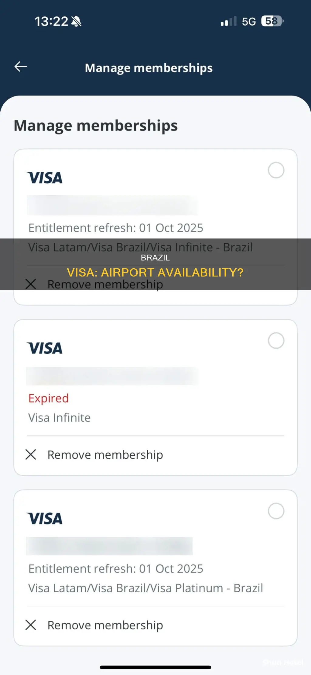 can you get a brazil visa at the airport