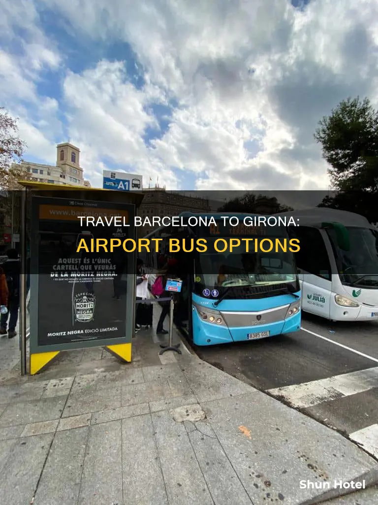 can you get a bus from barcelona airport to girona
