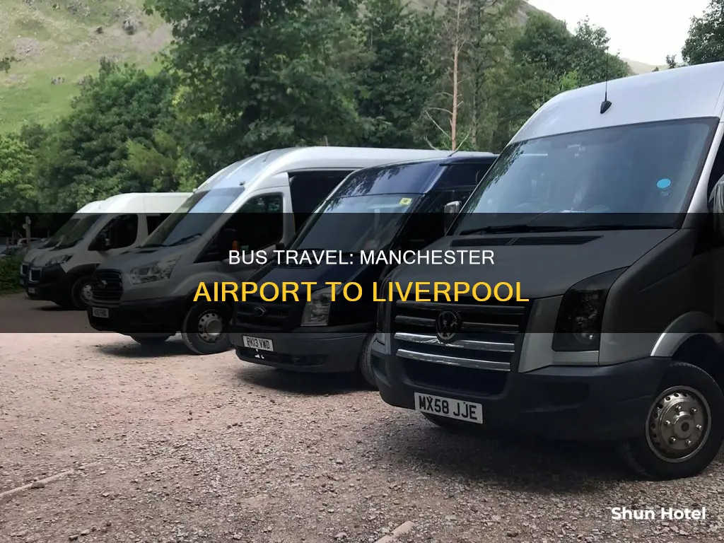 can you get a bus from manchester airport to liverpool