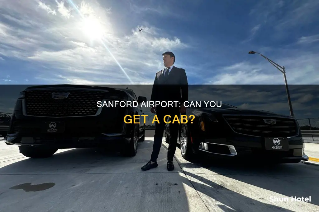 can you get a cab at sanford airport