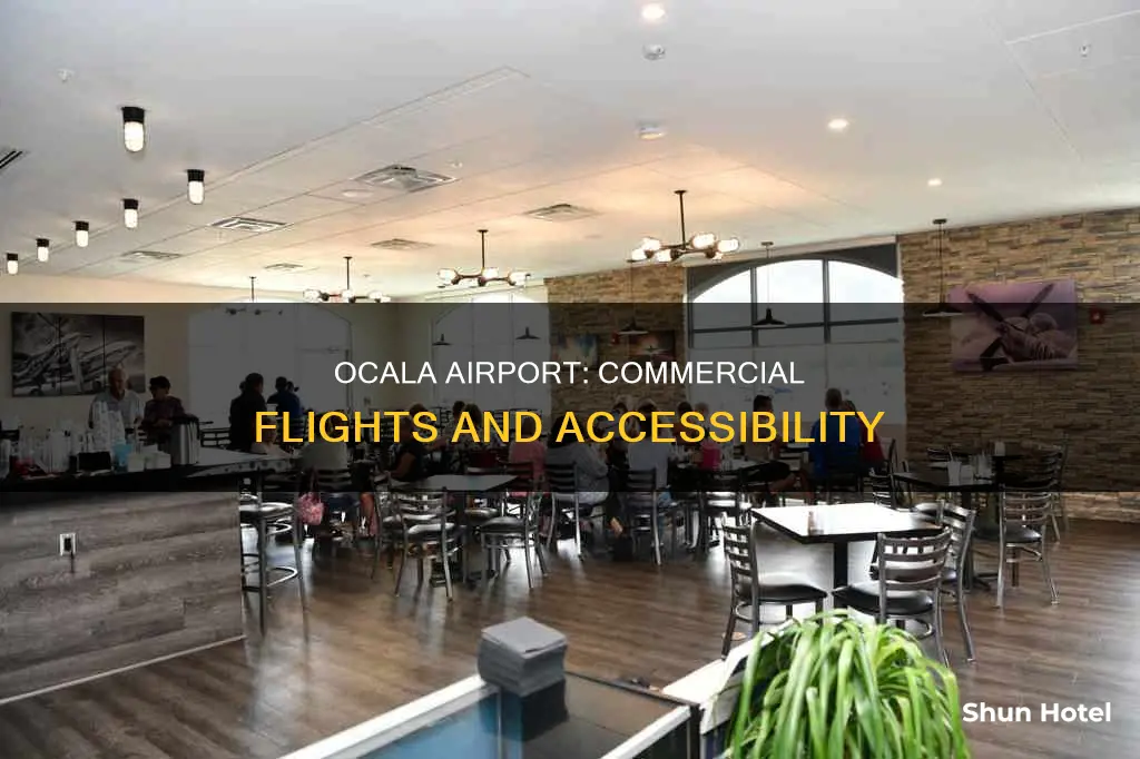 can you get a commercial flight out of ocala airport
