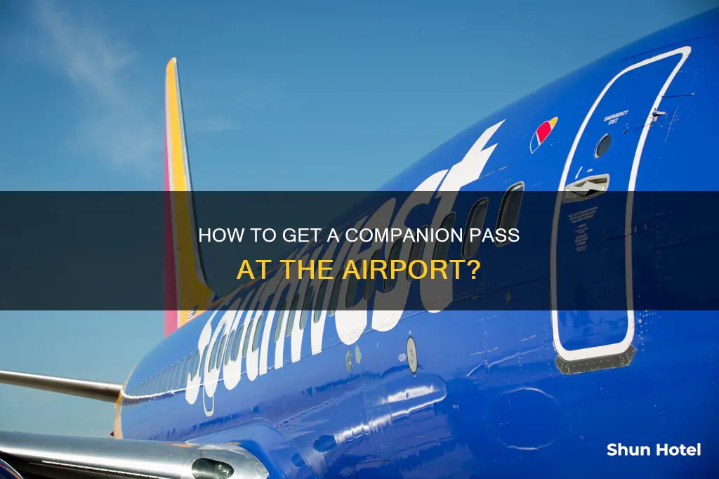 can you get a companion pass at the airport