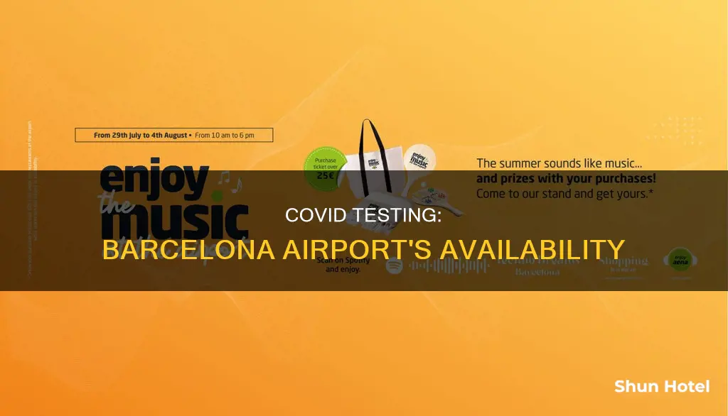 can you get a covid test at barcelona airport