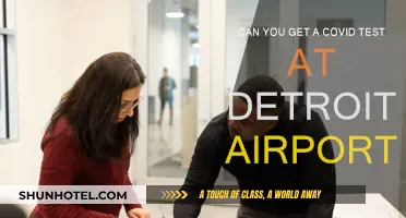 Covid Testing: Detroit Airport's Offerings